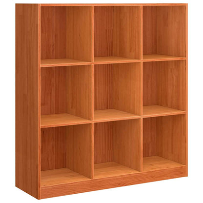 Book Cabinet / Room Divider Wax brown 104 x 33 x 110 cm