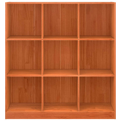 Book Cabinet / Room Divider Wax brown 104 x 33 x 110 cm