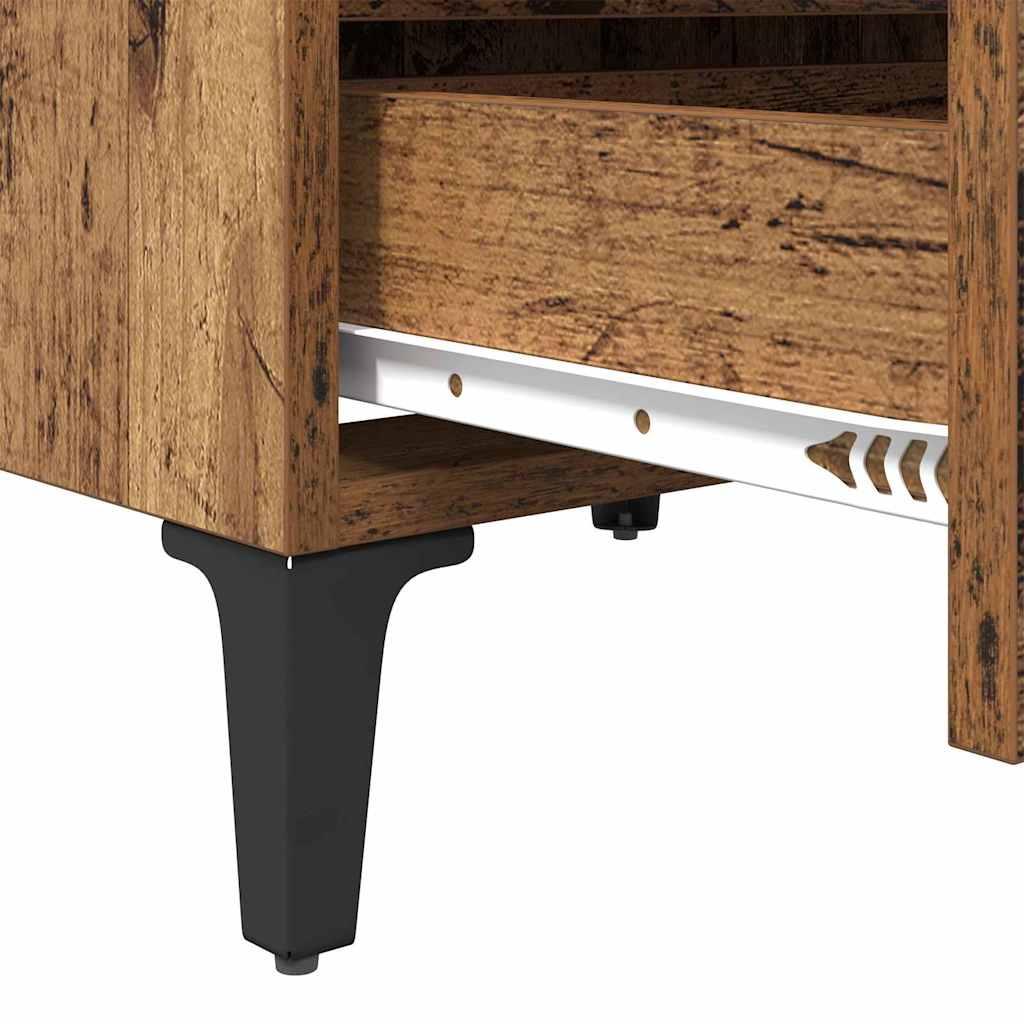 Bedside Cabinet Old wood 40 x 35 x 50 cm Engineered wood