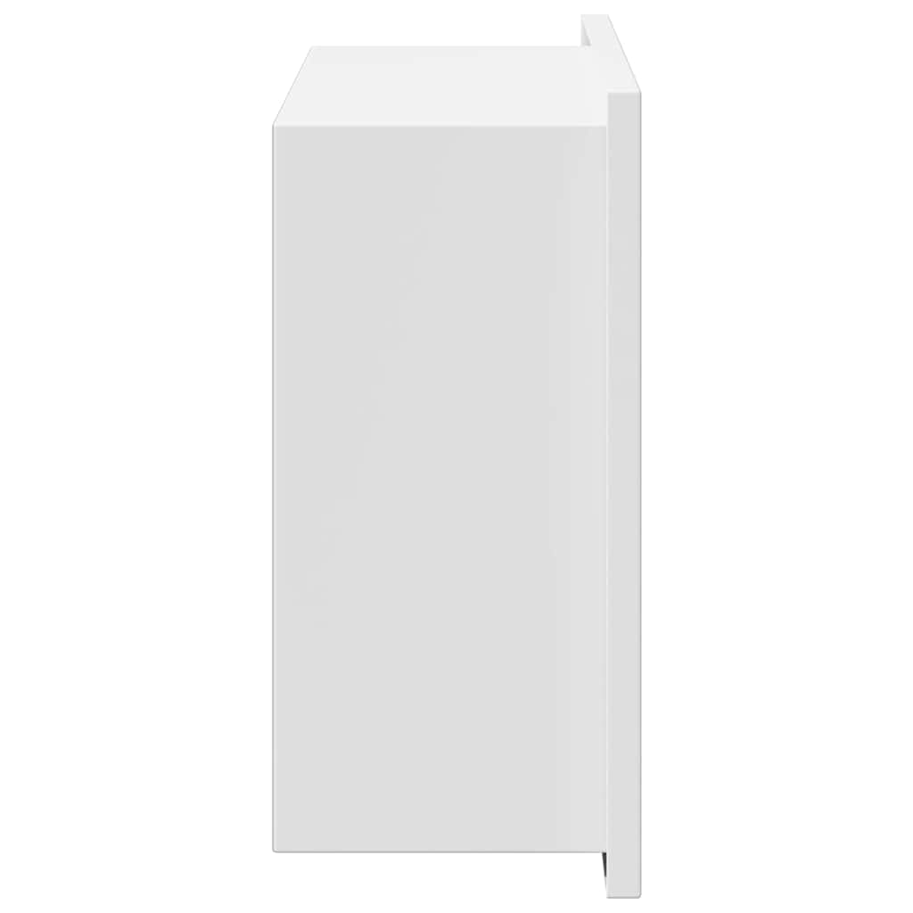 Shower Niche White 30 x 20 x 9.5 cm Stainless Steel