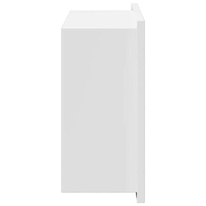 Shower Niche White 30 x 20 x 9.5 cm Stainless Steel