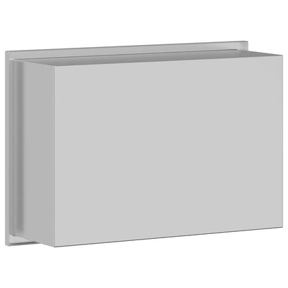 Shower Niche Silver 30 x 20 x 9.5 cm Stainless Steel