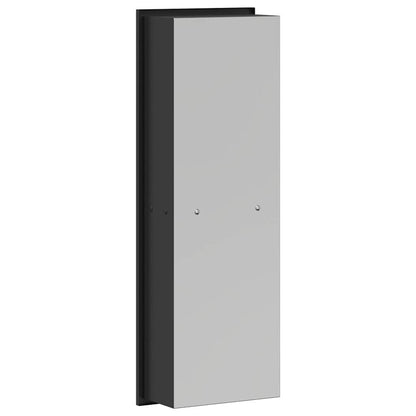 Shower Niche Black 60 x 20 x 9.5 cm Stainless Steel
