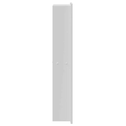 Shower Niche White 60 x 20 x 9.5 cm Stainless Steel
