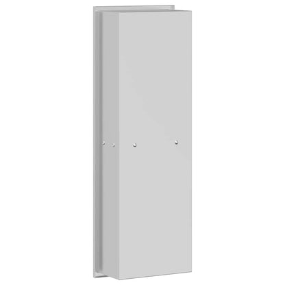 Shower Niche Silver 60 x 20 x 9.5 cm Stainless Steel
