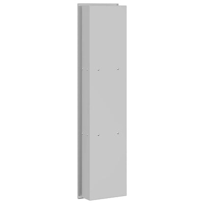 Shower Niche Silver 90 x 20 x 9.5 cm Stainless Steel