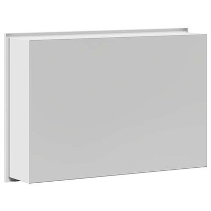 Shower Niche White 45 x 30 x 9.5 cm Stainless Steel