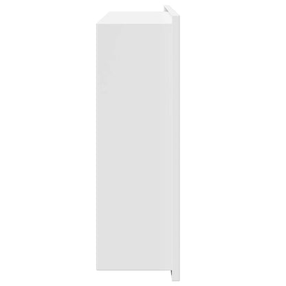 Shower Niche White 45 x 30 x 9.5 cm Stainless Steel