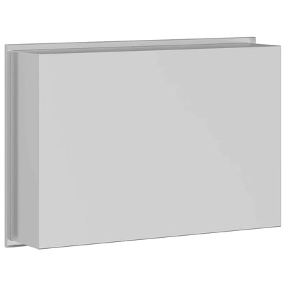 Shower Niche Silver 45 x 30 x 9.5 cm Stainless Steel