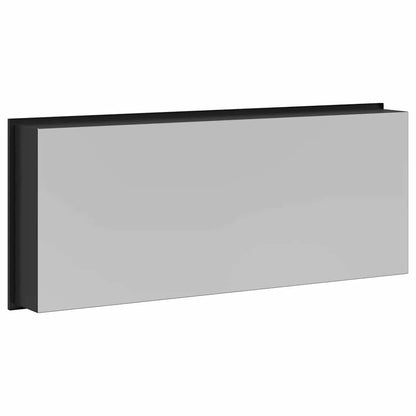 Shower Niche Black 75 x 30 x 9.5 cm Stainless Steel