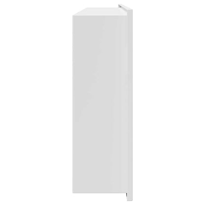 Shower Niche White 75 x 30 x 9.5 cm Stainless Steel