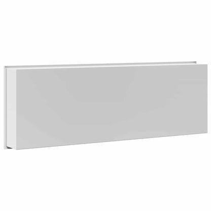 Shower Niche White 90 x 30 x 9.5 cm Stainless Steel