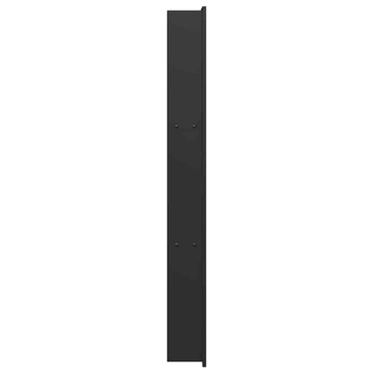 Shower Niche Black 90 x 30 x 9.5 cm Stainless Steel