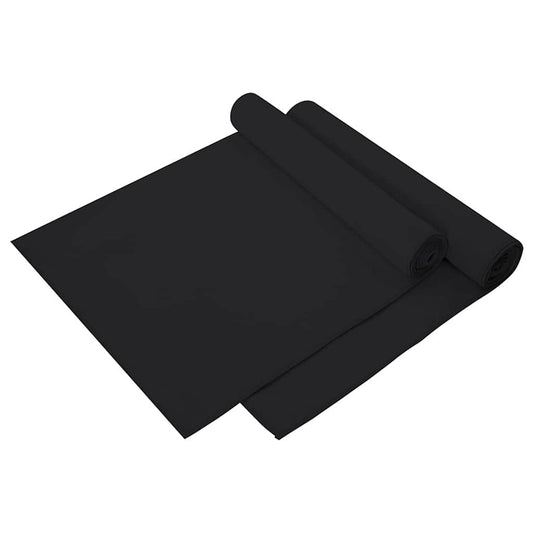 Sports Towels 2 pcs Black 140 x 70 cm Polyester and polyamide