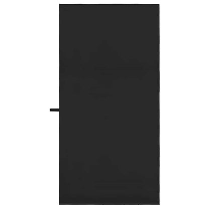 Sports Towels 2 pcs Black 140 x 70 cm Polyester and polyamide