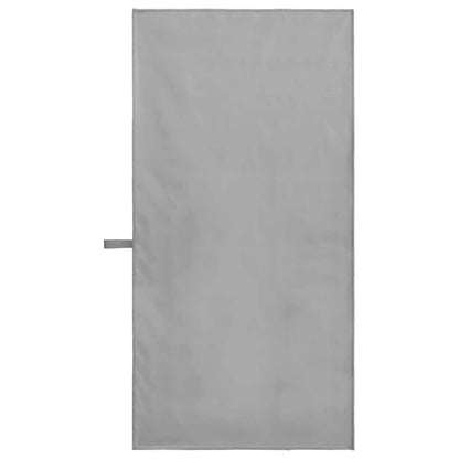 Sports Towels 2 pcs Dark grey 100 x 50 cm