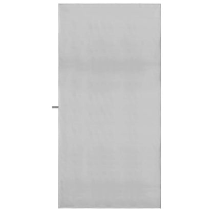 Sports Towels 2 pcs Grey 180 x 90 cm Polyester and polyamide