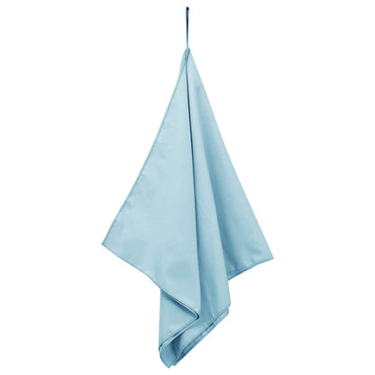 Sports Towels 2 pcs Blue 100 x 50 cm Polyester and polyamide