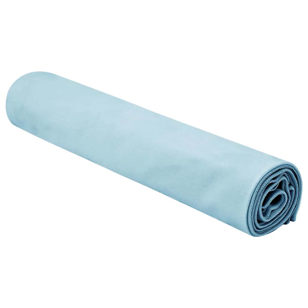 Sports Towels 2 pcs Blue 140 x 70 cm Polyester and polyamide