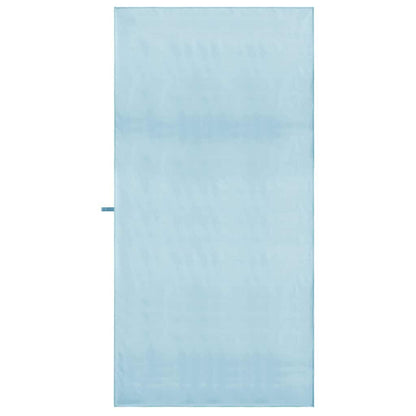Sports Towels 2 pcs Blue 180 x 90 cm Polyester and polyamide