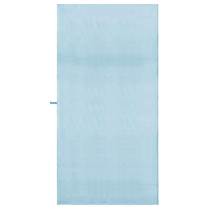 Sports Towels 2 pcs Blue 200 x 100 cm Polyester and polyamide