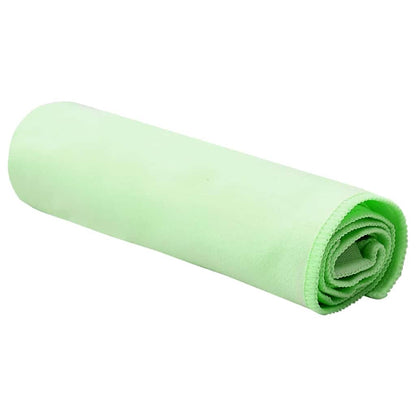 Sports Towels 2 pcs Green 50 x 30 cm Polyester and polyamide