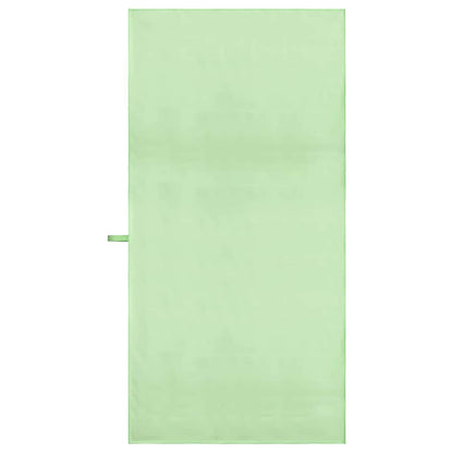 Sports Towels 2 pcs Green 140 x 70 cm Polyester and polyamide