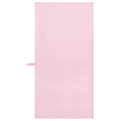 Sports Towels 2 pcs Pink 100 x 50 cm Polyester and polyamide