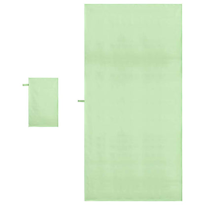 Sports Towel Set Other Green Fabric