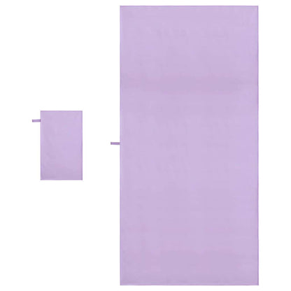 Sports Towel Set Other Purple Fabric