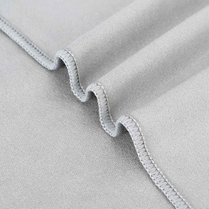 Outdoor Chair Towels 2 pcs Grey 130 x 60 cm