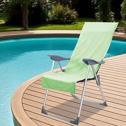 Outdoor Chair Towels 2 pcs Blue 130 x 60 cm