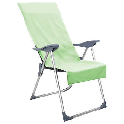 Outdoor Chair Towels 2 pcs Blue 130 x 60 cm