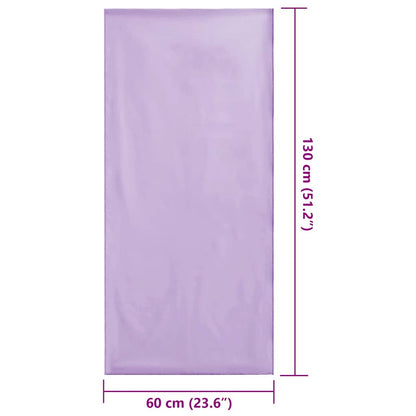 Outdoor Chair Towels 2 pcs Purple 130 x 60 cm