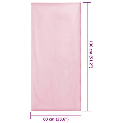 Outdoor Chair Towels 2 pcs Pink 130 x 60 cm