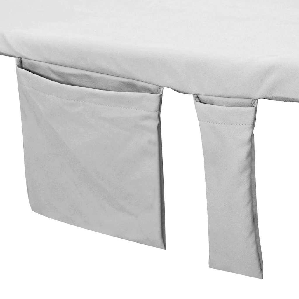 Sunlounger Towels 2 pcs Grey 210 x 75 cm