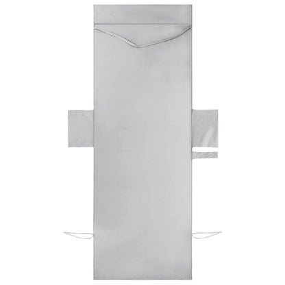 Sunlounger Towels 2 pcs Grey 210 x 75 cm