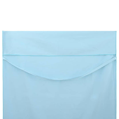 Sunlounger Towels 2 pcs Blue 210 x 75 cm