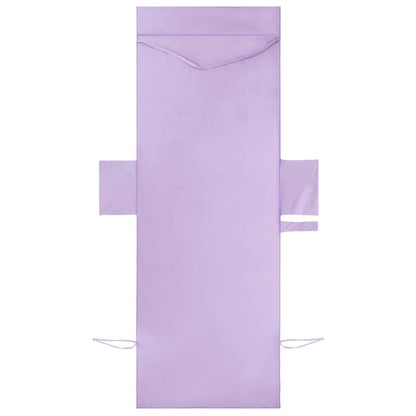 Sunlounger Towels 2 pcs Purple 210 x 75 cm