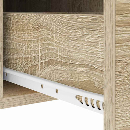 Bedside Table Sonoma oak 30 x 48 x 61 cm Engineered wood