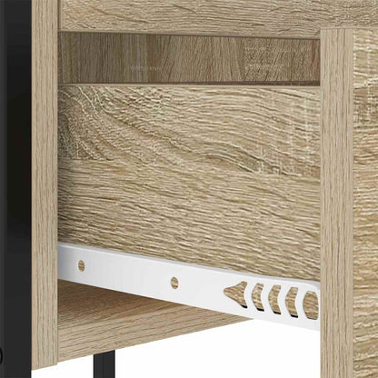 Bedside Cabinet Sonoma oak 42 x 41 x 61 cm Engineered wood