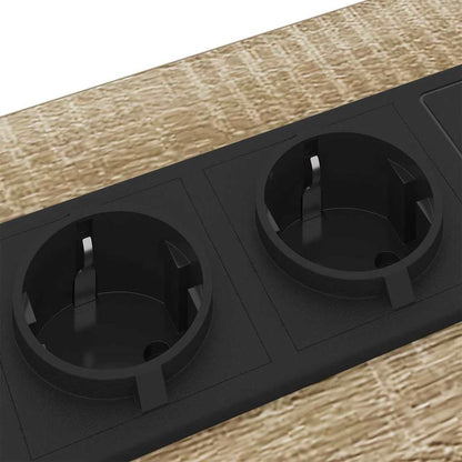 Bedside Cabinet with Drawer 2 pcs Sonoma oak 42 x 41 x 61 cm