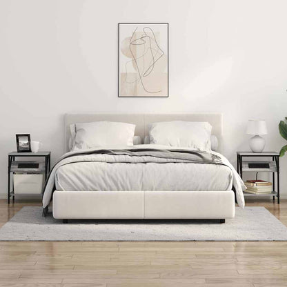 Bedside Table Grey sonoma 38 x 30 x 48 cm Engineered wood