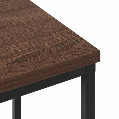 Bedside Table Brown oak 38 x 30 x 48 cm Engineered wood