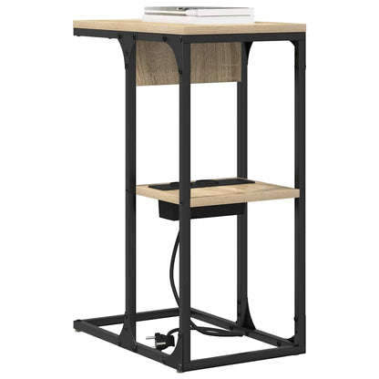 Bedside Table Sonoma oak 41.5 x 26 x 60.5 cm Engineered wood