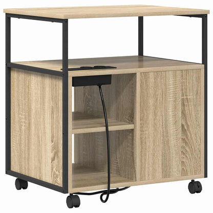 Office Cabinet Sonoma oak 61 x 46 x 67 cm Engineered wood