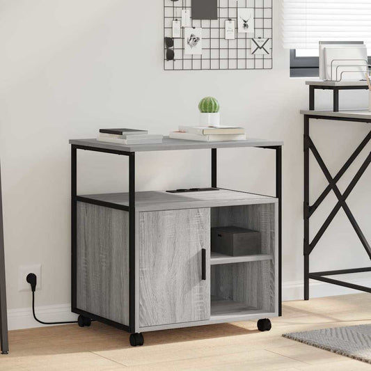 Office Cabinet Grey sonoma 61 x 46 x 67 cm Engineered wood