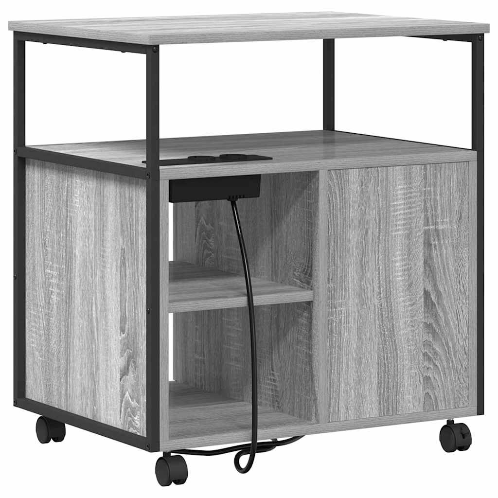 Office Cabinet Grey sonoma 61 x 46 x 67 cm Engineered wood