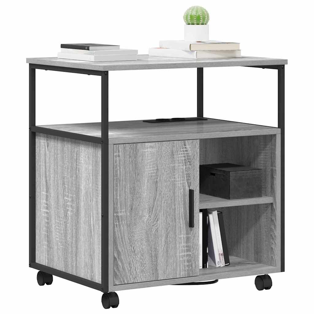 Office Cabinet Grey sonoma 61 x 46 x 67 cm Engineered wood