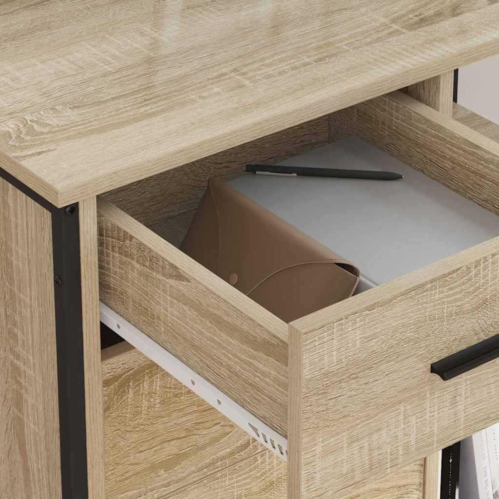 Office Cabinet Sonoma oak 76 x 41 x 72 cm Engineered wood